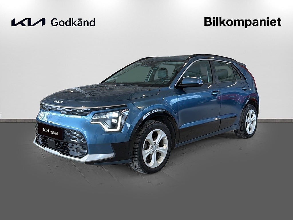 Kia Niro EV Action MOMS SoV-däck Kamera P-sensorer Rattvärme