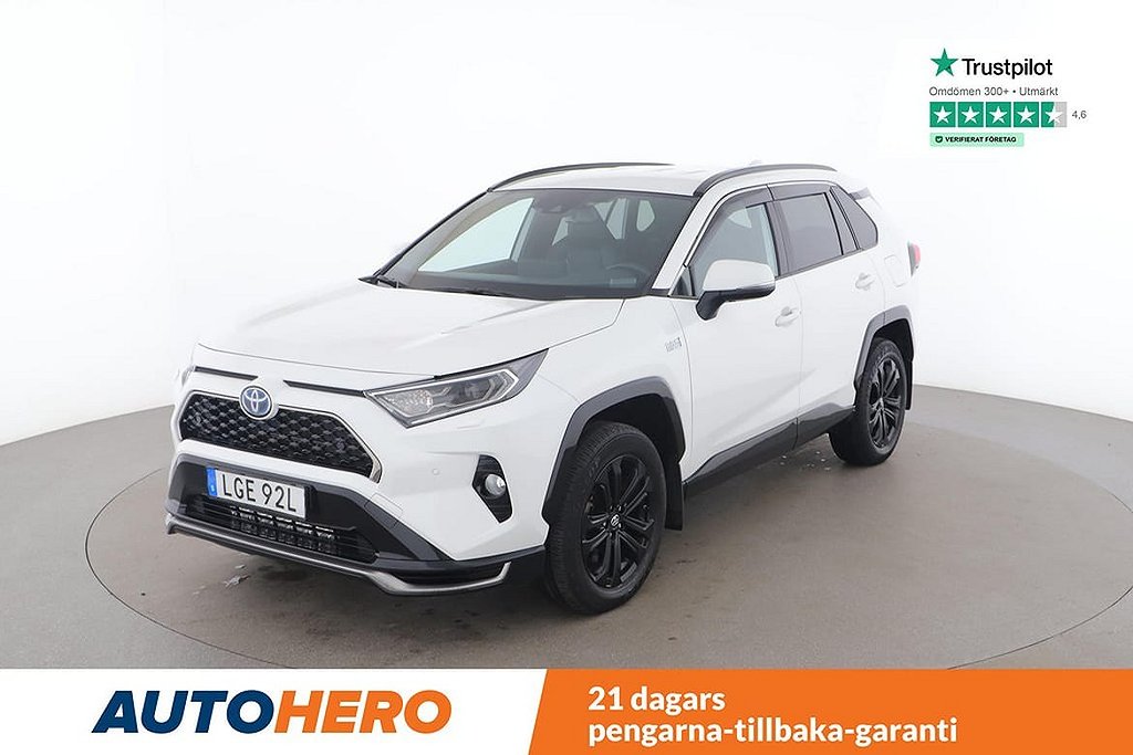 Toyota RAV4 Laddhybrid Plug-in Hybrid E-CVT / Dragkrok, JBL, 306HK