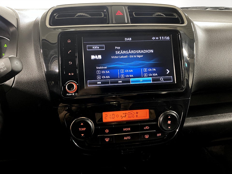 Bild på Mitsubishi Space Star Elegance 1.2 CVT 71hk Aut  BACKKAMERA