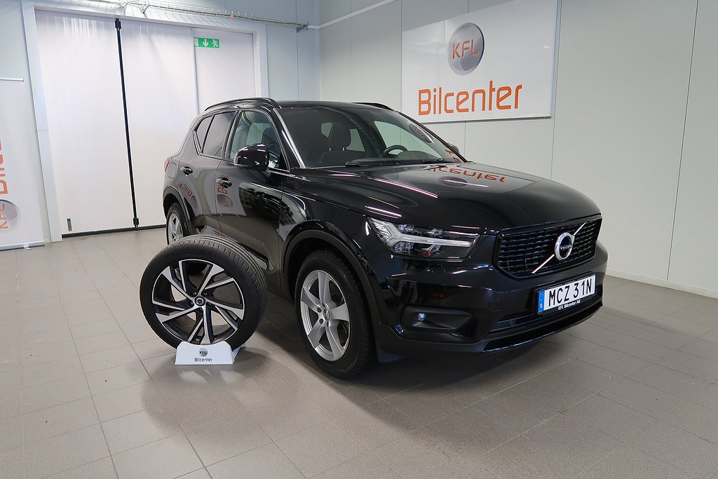 Volvo XC40 Recharge T5 R-Design-Panorama-SoV-Värmare-VoC- Euro 6