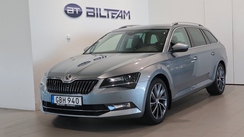 Skoda Superb L&K Combi 2.0 TDI 190 4x4 DSG, Drag, Värmare