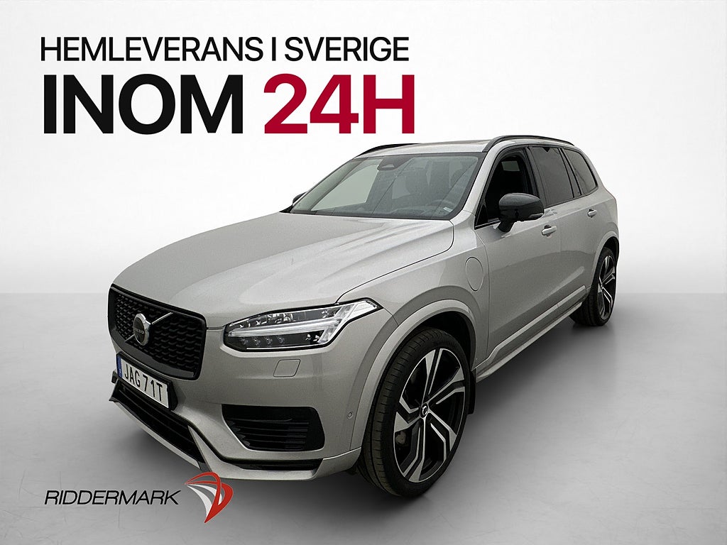 Volvo XC90 Recharge T8 AWD Ultimate Dark Edt 7-Sits B&W Pano