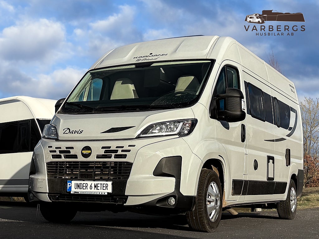 Karmann Davis 610 LS *Dieselvärmare & Hiss-bädd* 599cm Långbädd/Tvärbädd