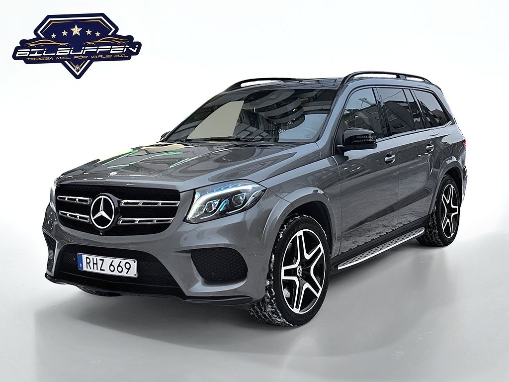 Mercedes-Benz GLS 350d 258Hk/Fas2/AMG + Blackpkt/WOW/OBS LÄS