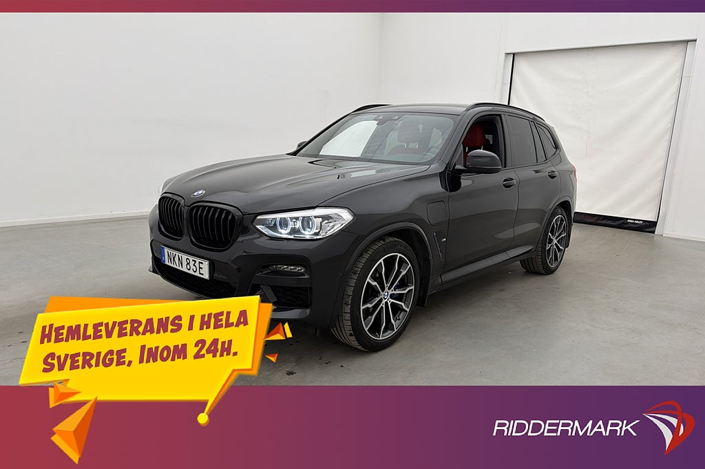 BMW X3 xDrive30e M Sport HiFi Kamera Skinn Elstolar Dragkrok
