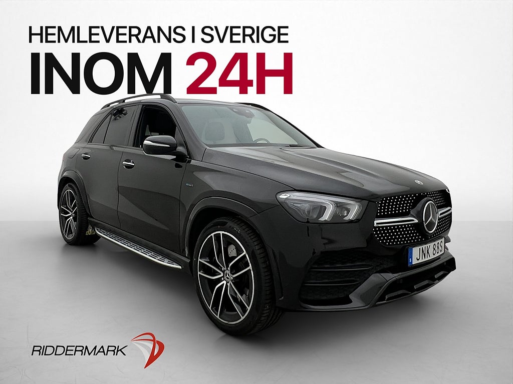 Mercedes-Benz GLE 350 de 4M AMG Night Pano Burmester Luftfjä