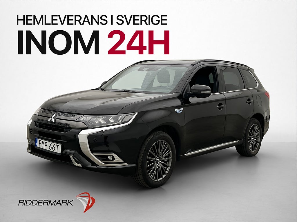 Mitsubishi Outlander PHEV AWD S-Edition Taklucka Dragkrok