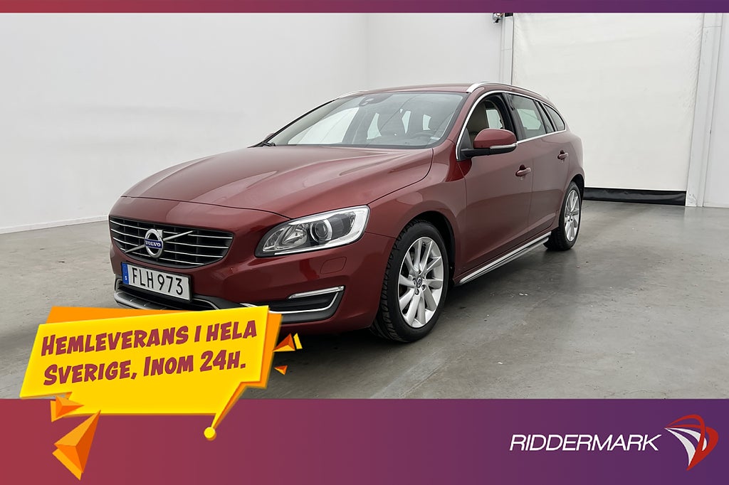 Volvo V60 D3 Summum VOC Värmare Drag Skinn P-Sensorer