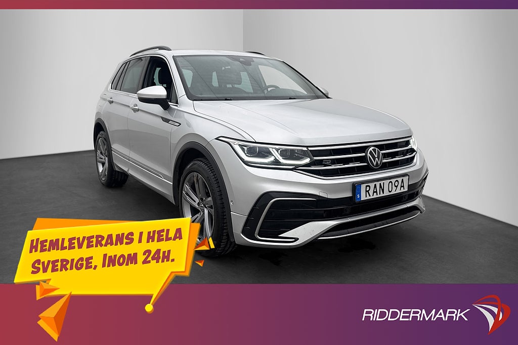 Volkswagen Tiguan R-Line Drag Rattv AWD Cockpit Kamera MOMS