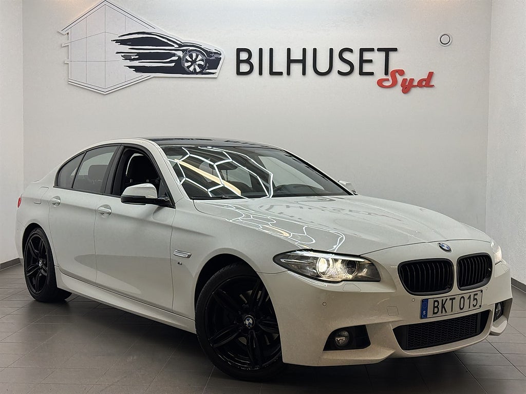 BMW 520 d 184hk M Sport HiFi/Krok/Rattvärme/Nyservad/1Brukare