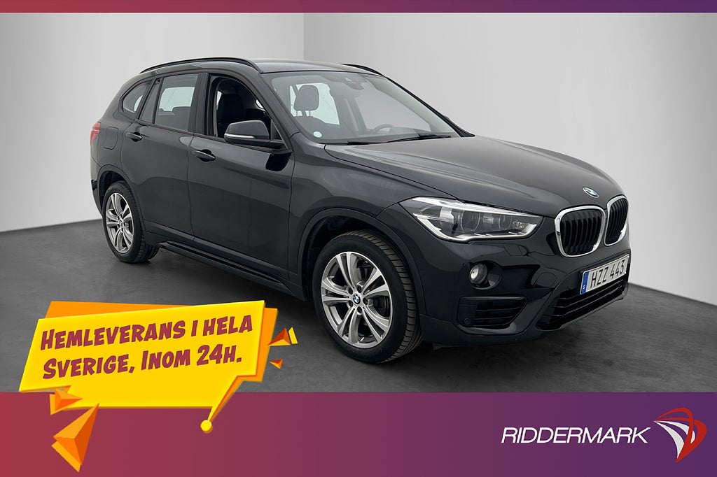 BMW X1 xDrive18d Sport line Dragkrok Navi P-Sensorer