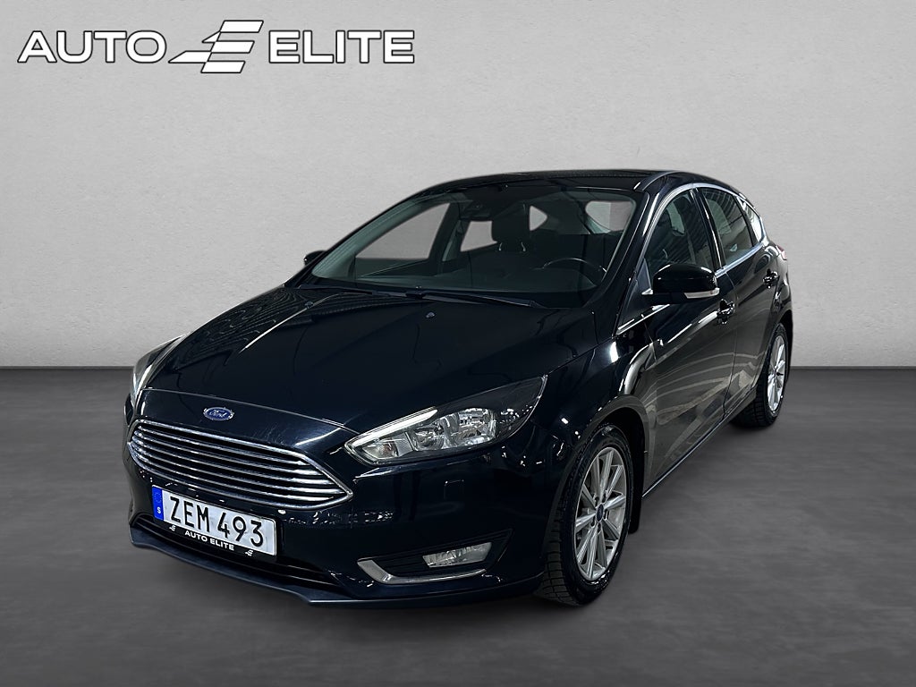 Ford Focus 1.0|ECOBOOST|TITANIUM|KAMERA|P-SENS|FARTH|RATTVÄRMARE