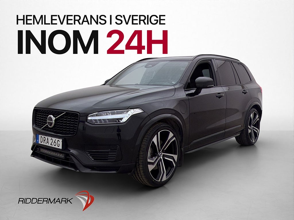Volvo XC90 Recharge T8 AWD Ultimate Dark 7-Sit Pano B&W Luft