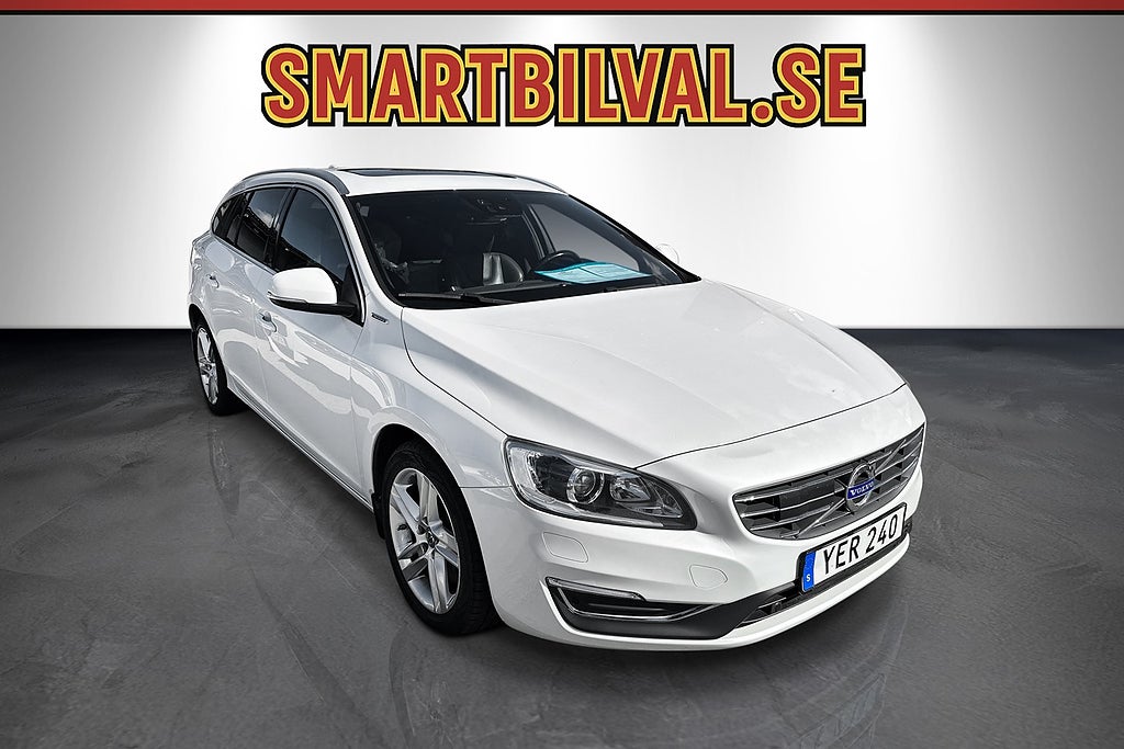 Volvo V60 D5 Plug-in Hybrid AWD Summum Aut K-Rem bytt 