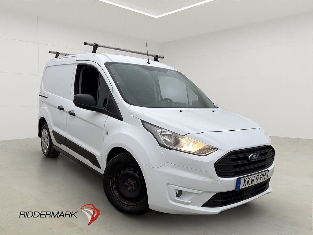 Ford Transit Connect Värmare Drag PDC 3-Sits Takräcke Moms