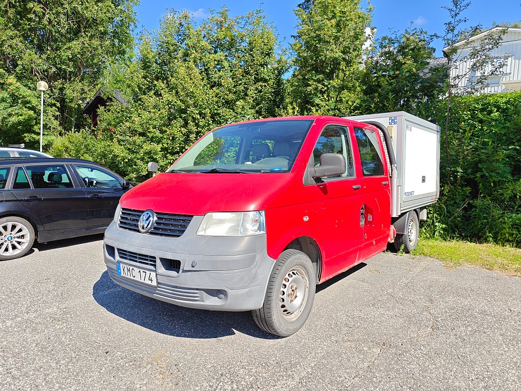 Volkswagen Transporter Chassi Dubbelhytt T28