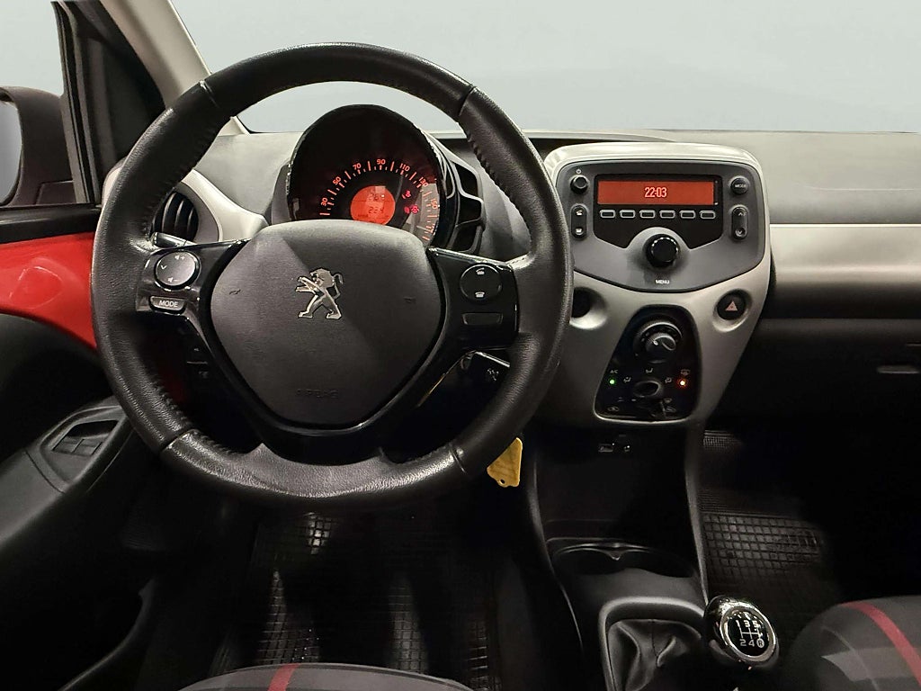 Peugeot 108 5-dörrar 1.0 VTi Active V-Hjul Fullservad - miniatyr 11