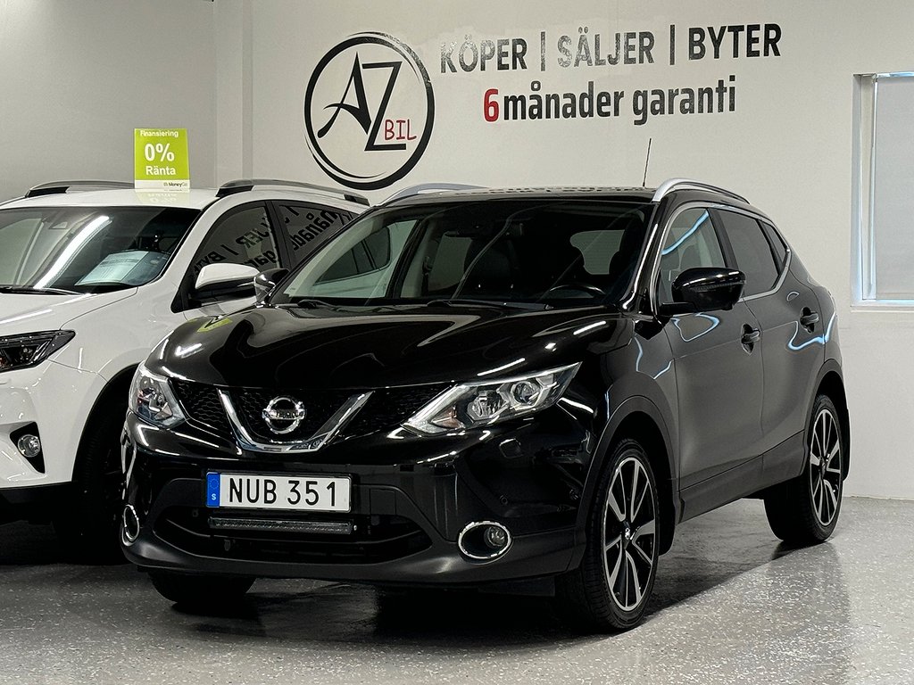 Nissan Qashqai 1.2 DIG-T XTRONIC-CVT Pano GPS  360° kam drag