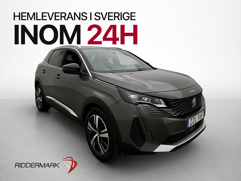 Peugeot 3008 1.2 131hk GT Kamera Navi CarPlay MOMS