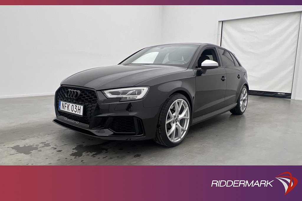 Audi RS3 Sportback Quattro Matrix Sensorer Skinn Keyless