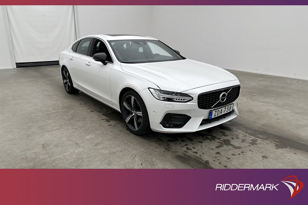 Volvo S90 T5 254hk R-Design VOC B&W Taklucka Kamera Navi