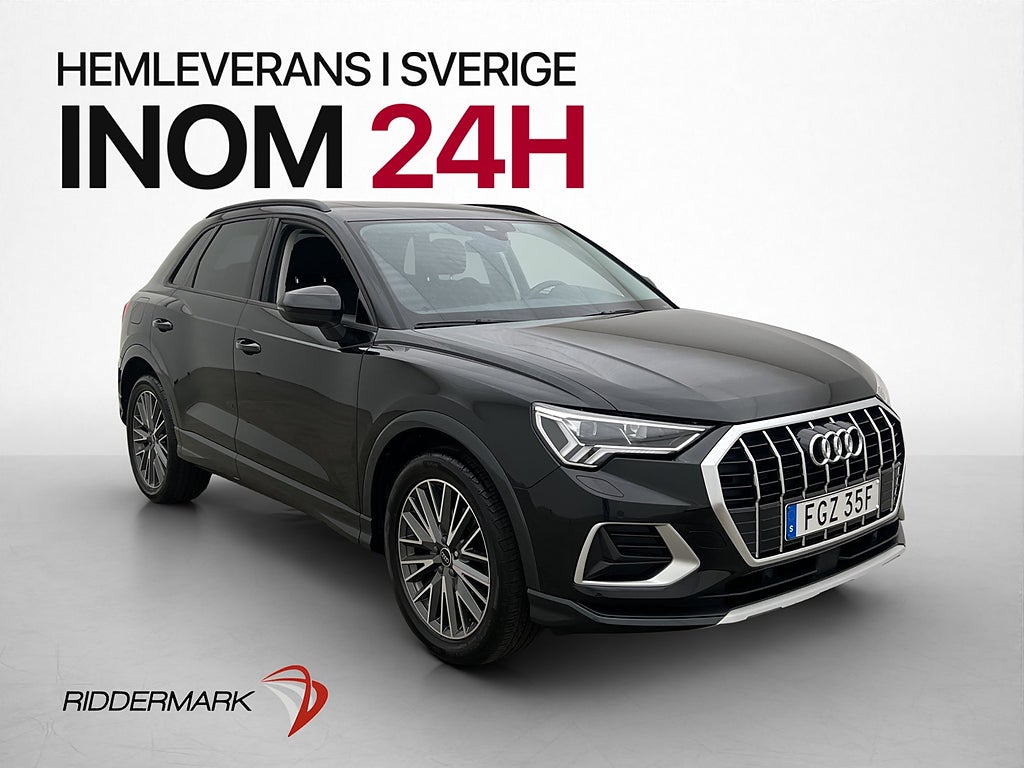 Audi Q3 35 TFSI 150hk MOMS Proline Advanced Panorama CarPlay