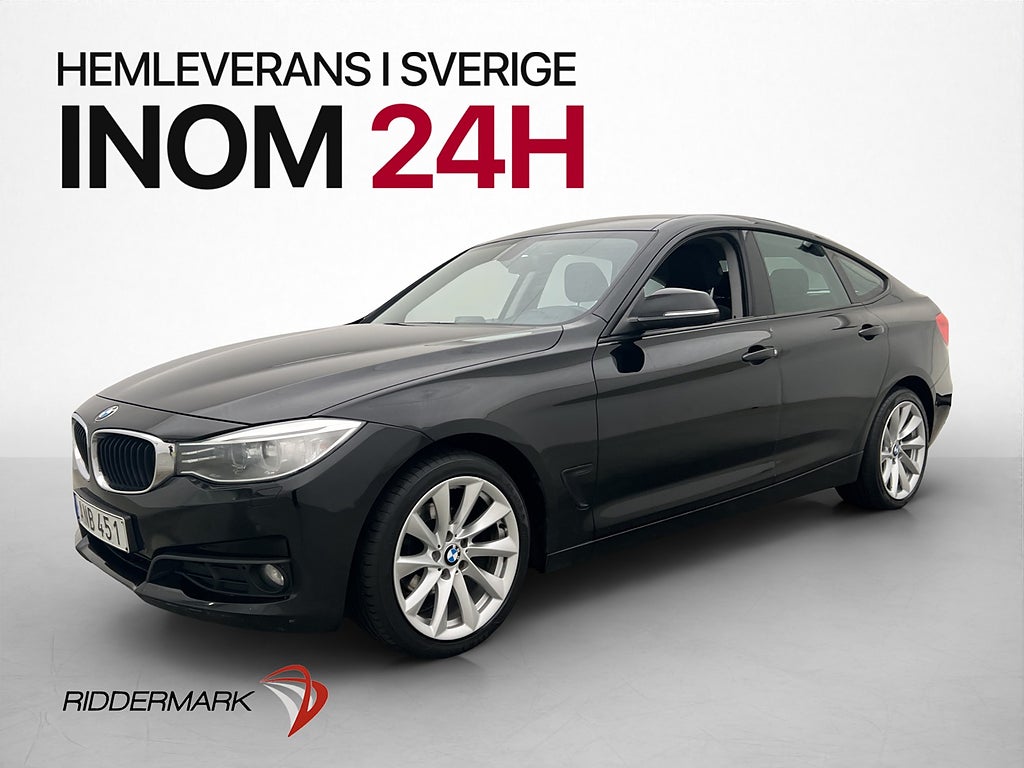 BMW 318D Gran Turismo 143hk Sensorer Bluetooth 0.48 L/mil
