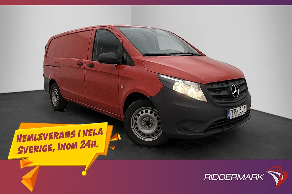 Mercedes-Benz Vito L2 114 Värmare B-Kamera 2xDörrar Moms