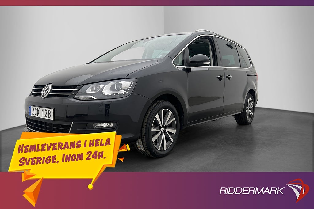 Volkswagen Sharan TDI 150hk Premium 7-Sits Pano Kamera Drag