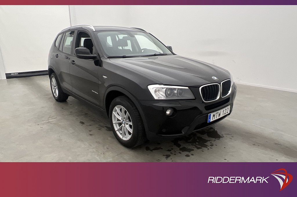 BMW X3 xDrive20d 184hk Sensorer Drag 0,53l/Mil