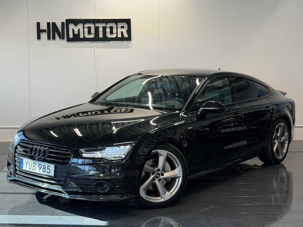 Audi A7 SB 3.0 TDI Quattro S-Line |HuD|BLIS|BOSE|Adaptiv|Värm|