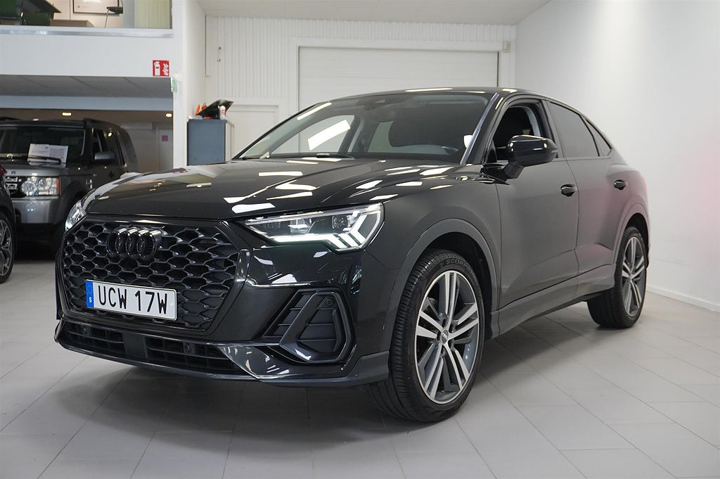Audi Q3 Sportback 35 TFSi MHEV Cockpit Värmare Drag 150hk | Ränta 3,95%