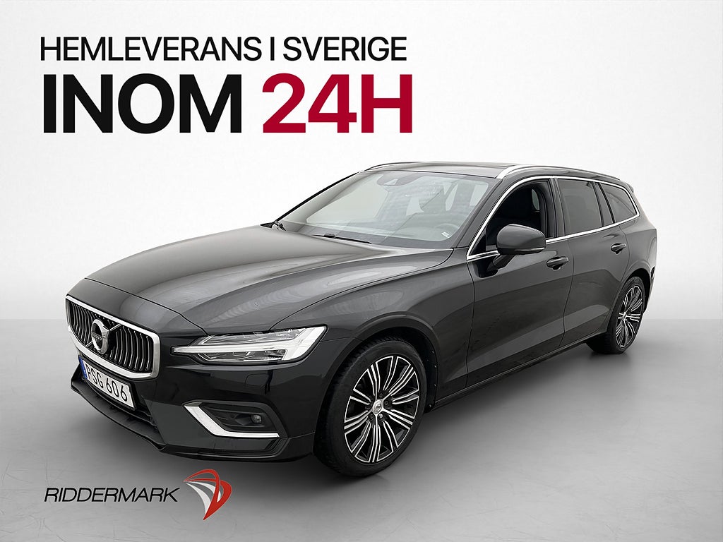 Volvo V60 D4 190hk Inscription Pano H/K Värm HUD 360° Drag