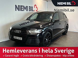 Audi Q7 3.0 TDI V6 Quattro BOSE/Dragkrok/7-sits/Dvärm/MoK – bild 1