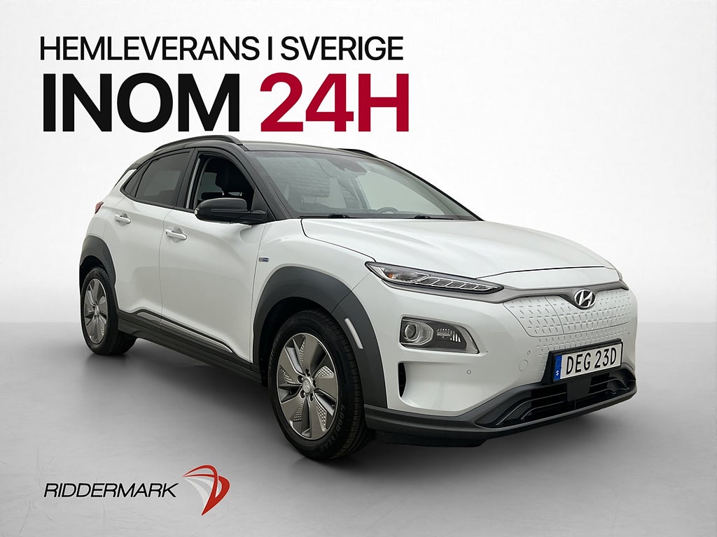 Hyundai Kona Electric 64 204hk Premium Krell Kamera CarPlay