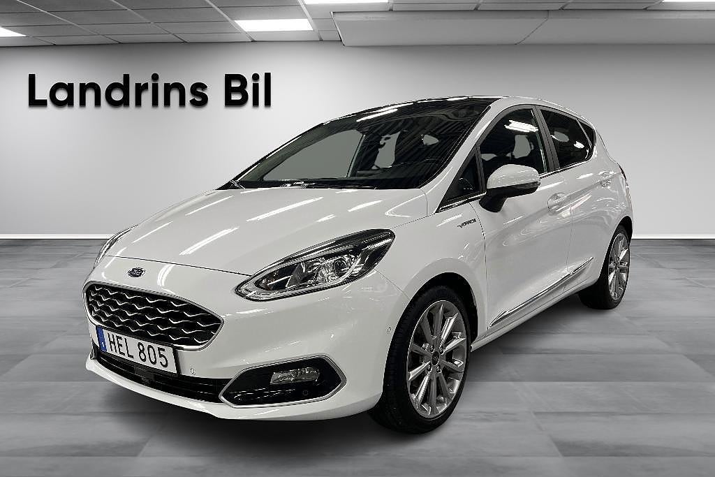 Ford Fiesta 5-dörrar 1.0 EcoBoost/ Vignale/ Glastak / Skinnklädsel