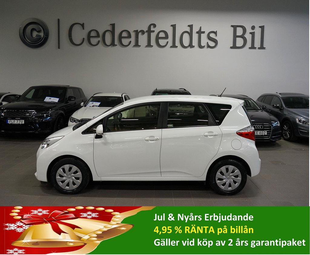 Toyota Verso-S 1.33 Dual Multidrive S B-Kam Välservad  4.95%