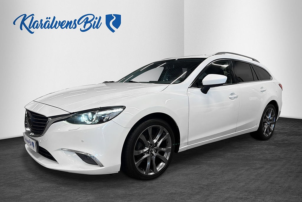 Mazda 6 Wagon 2.2 SKYACTIV-D AWD (175hk) Kamera Navi Pdc Bose