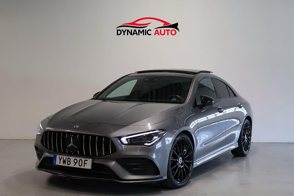 Mercedes-Benz CLA 220 4MATIC 190HK/GTR/Panorama/AMG Line/Belysning/Night
