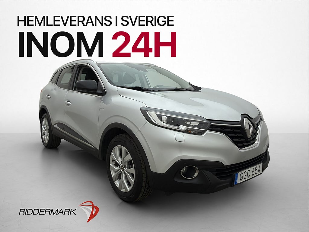 Renault Kadjar 1.2 TCe130hk LIMITED Kamera P-sensorer Navi