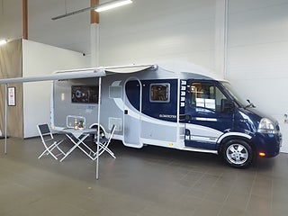 Husbil-halvintegrerad Dethleffs Globetrotter 27 av 28