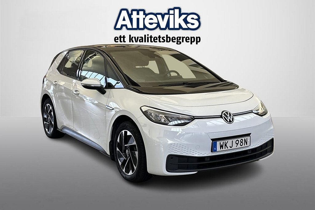 Volkswagen ID.3 Pro Performance 204hk Rattvärme/Carplay