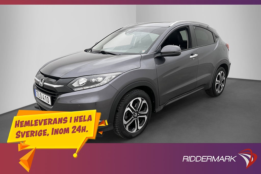 Honda HR-V 1.5 131hk Panorama Kamera Navi Halvskinn