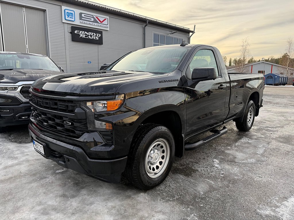 Chevrolet Silverado Kort hytt V8, 4WD, 3 säten,Mkt utr!