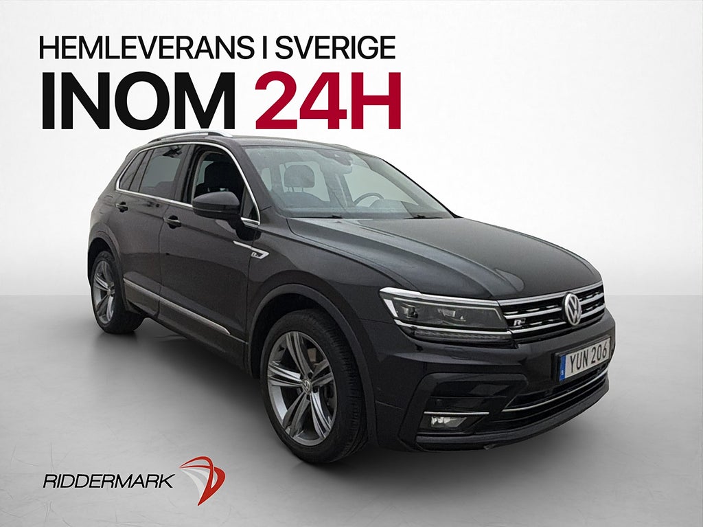 Volkswagen Tiguan 4M 190hk R-Line Cockpit Kamera Värm Drag