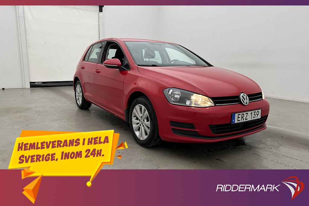 Volkswagen Golf 1.2 TSI 110hk 2 Brukare CarPlay Adaptiv