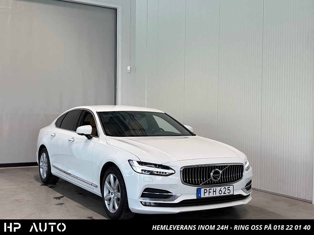 Volvo S90 D4 AWD Inscription HUD 360-kam Navi Skinn K-rem bytt