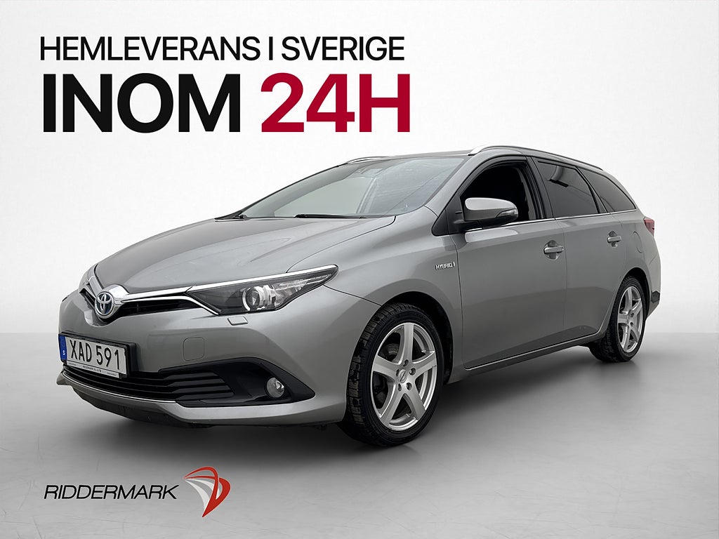 Toyota Auris Hybrid Active Plus Kamera Lane assist Låg skatt