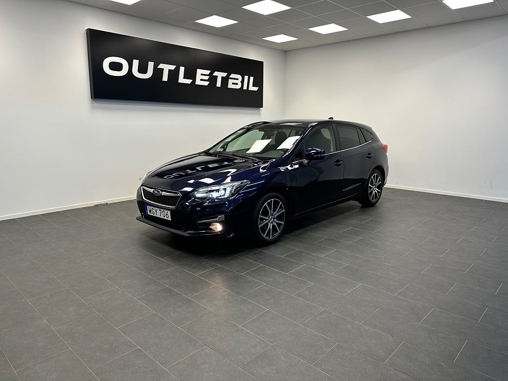 Subaru Impreza 1.6 4WD Lineartronic 114hk Automat Carplay 