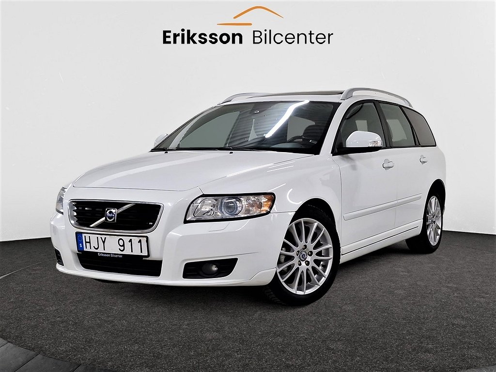 Volvo V50 1.6 D Summum 109hk Taklucka/Drag/D-värmare/Skinn